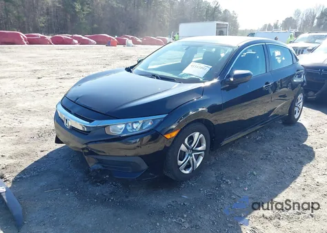 2016 Honda Civic Lx from USA, damaged, VIN 19XFC2F56GE099229